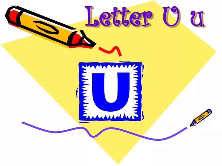 letter u u