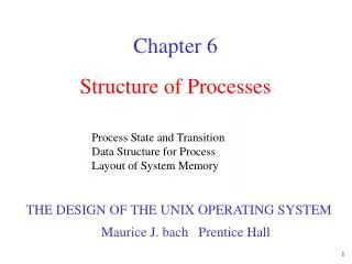 Structure of Processes