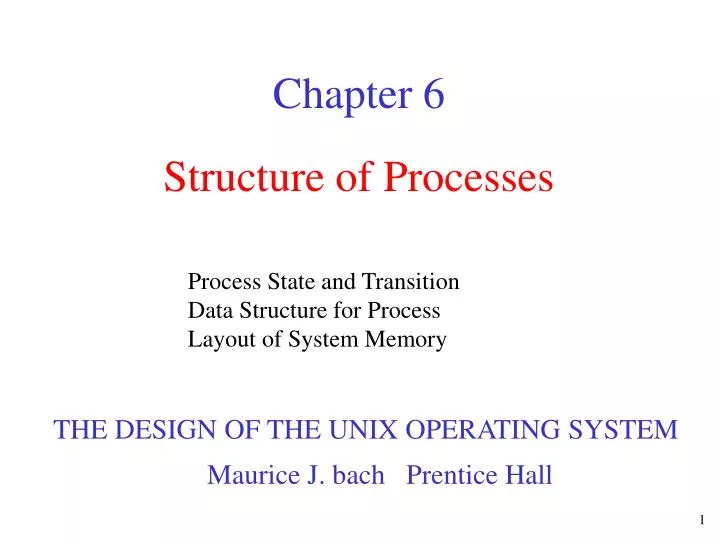 structure of processes