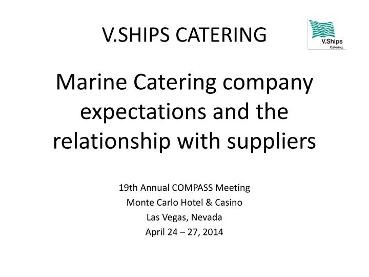 v ships catering