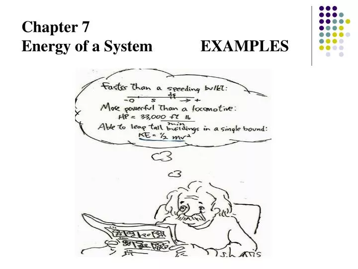 chapter 7 energy of a system examples