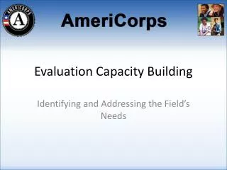 Evaluation Capacity Building