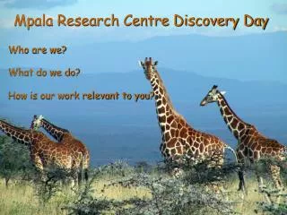 Mpala Research Centre Discovery Day