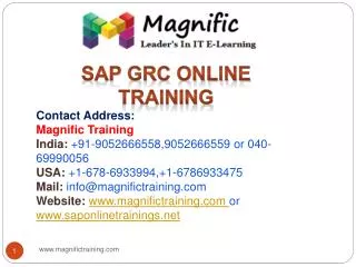 sap grc online training USA UK and Canada