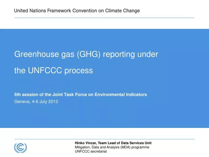 Calculating and Reporting Greenhouse Gas Emissions: A Primer on the GHG  Protocol