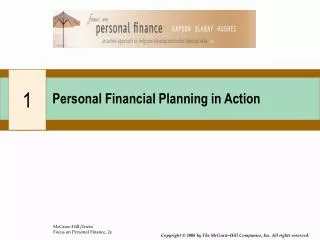 Personal Financial Planning in Action