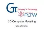 3D Computer Modeling - slide 1