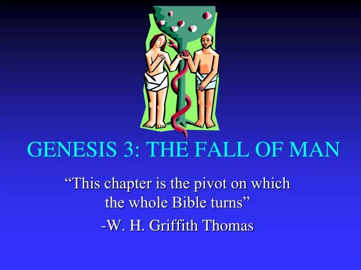 genesis 3 the fall of man