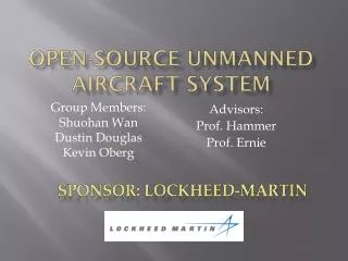 Open-source unmanned aircraft system