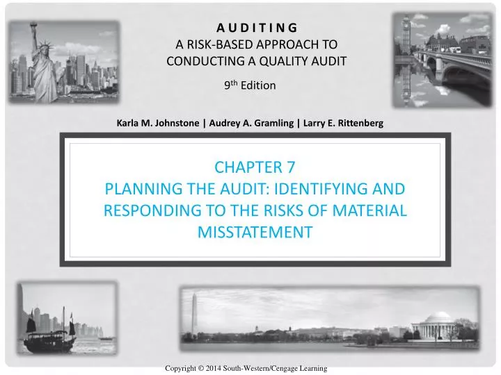 chapter 7 planning the audit identifying and responding to the risks of material misstatement