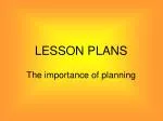 The Importance of Planning in Early Childhood Education - slide 1