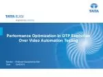 Performance Optimization In QTP Execution Over Video Automation Testing
