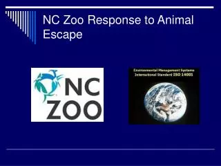 NC Zoo Response to Animal Escape