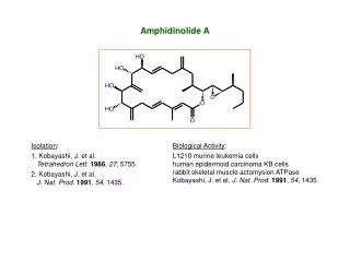 Amphidinolide A