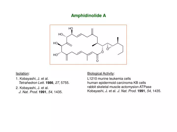 amphidinolide a