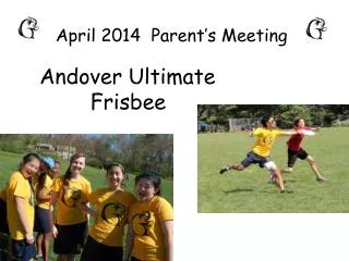 Andover Ultimate Frisbee