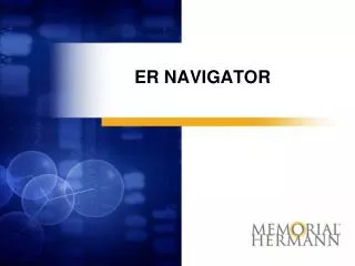 ER NAVIGATOR