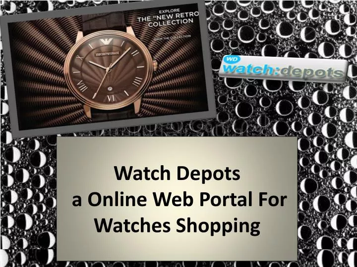 watch depots a online web portal for watches shopping