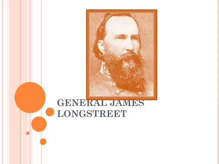 general james longstreet