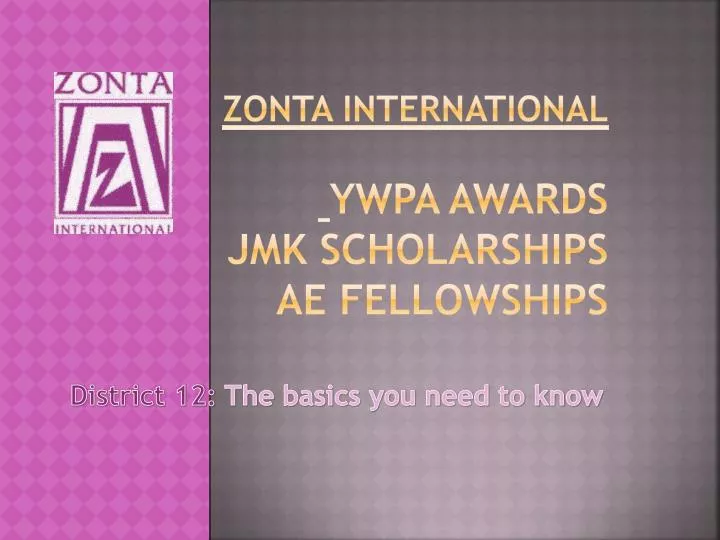 zonta international ywpa awards jmk scholarships ae fellowships