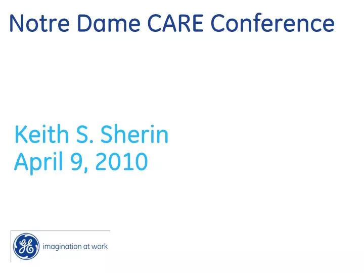 notre dame care conference