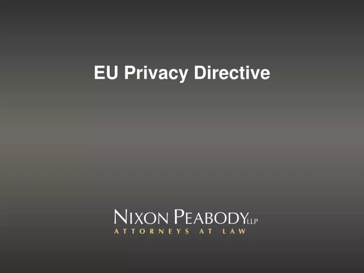 eu privacy directive