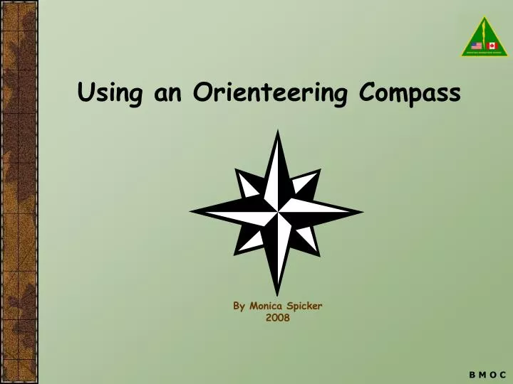 using an orienteering compass