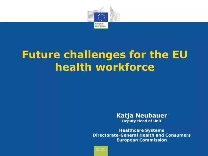 future challenges for the eu health workforce