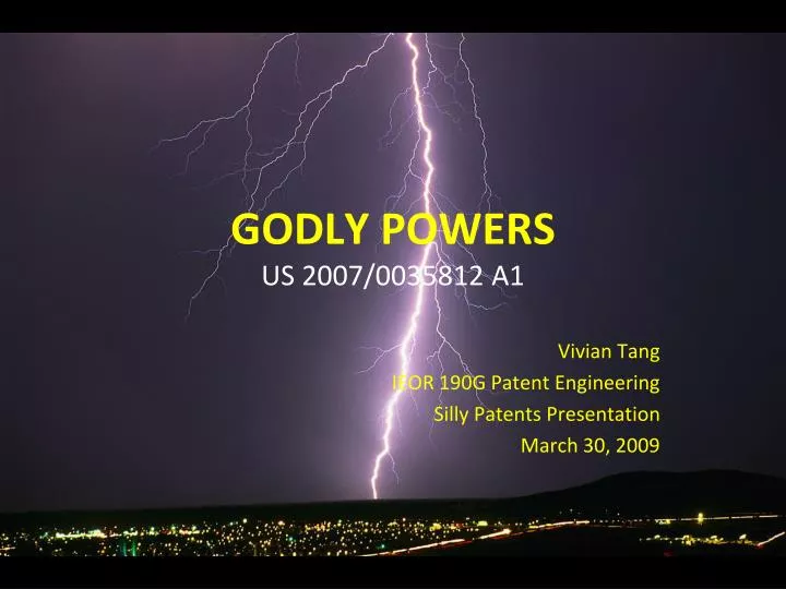 godly powers us 2007 0035812 a1
