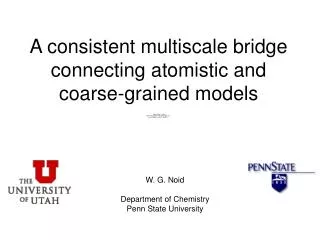A consistent multiscale bridge connecting atomistic and coarse-grained models