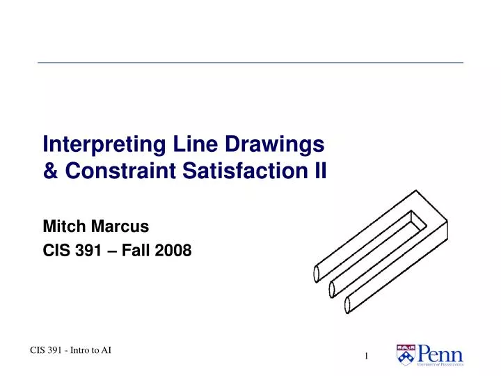 interpreting line drawings constraint satisfaction ii
