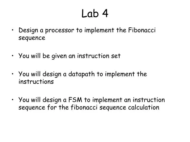 lab 4