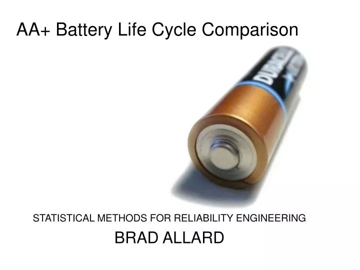 aa battery life cycle comparison