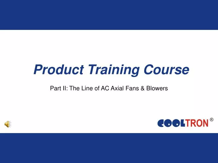 product training course