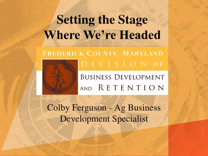 colby ferguson ag business development specialist