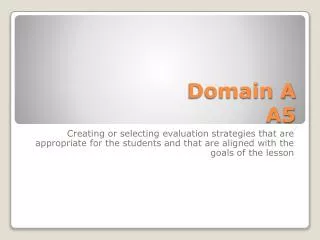 domain a a5