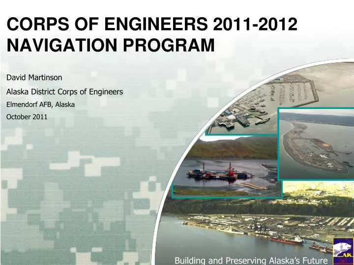 corps of engineers 2011 2012 navigation program