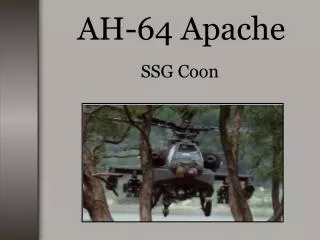 AH-64 Apache