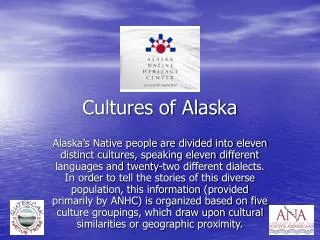 Cultures of Alaska