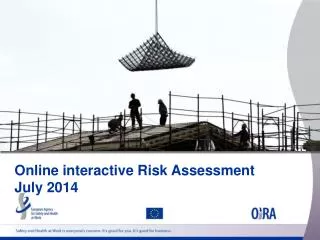 Online interactive Risk Assessment July 2014