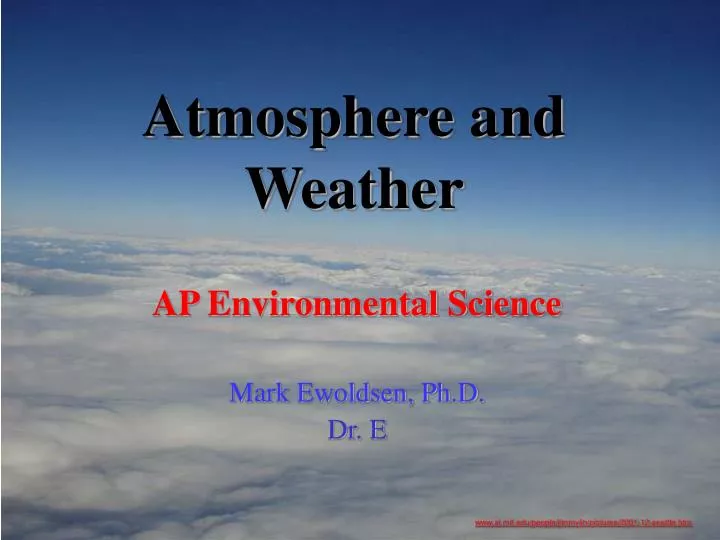 atmosphere and weather