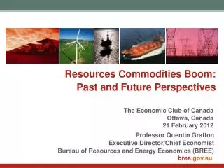 Resources Commodities Boom: Past and Future Perspectives