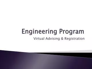 Engineering Program