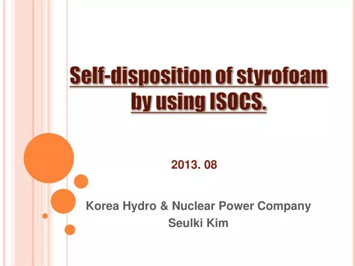 korea hydro nuclear power company seulki kim