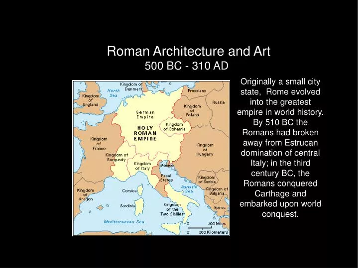 roman architecture and art 500 bc 310 ad
