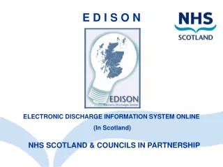 NHS SCOTLAND &amp; COUNCILS IN PARTNERSHIP