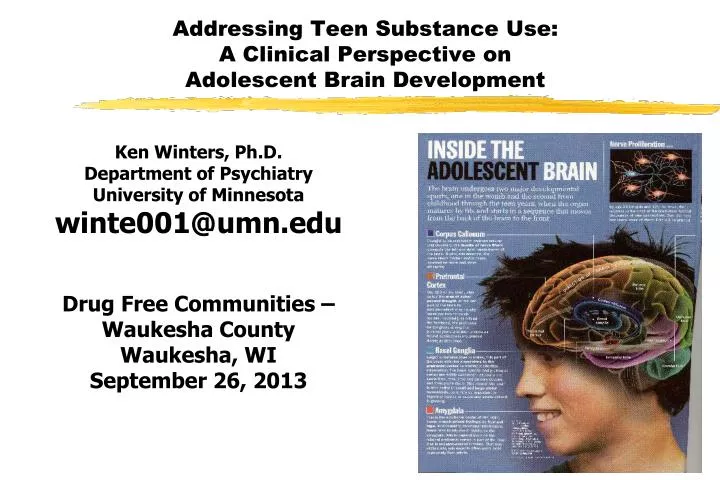 addressing teen substance use a clinical perspective on adolescent brain development