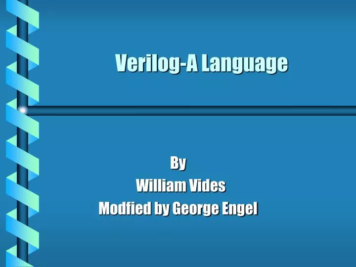 verilog a language