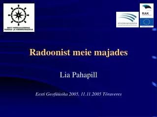 radoonist meie majades