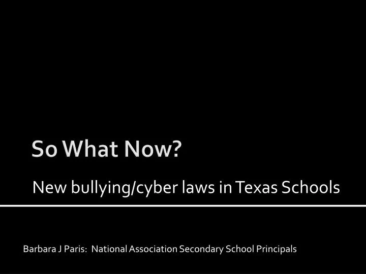 new bullying cyber laws in texas schools